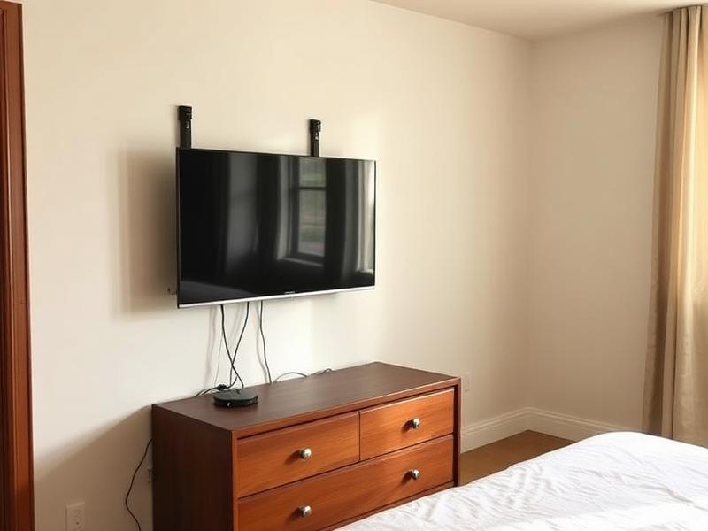 Bedroom TV Install